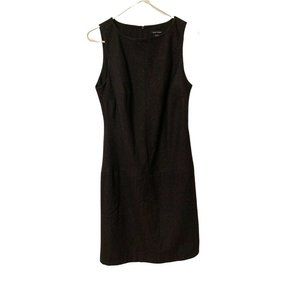 Secret Garden Women's Sheath Dress Gray Lined Boat Neck Sleeveless 8